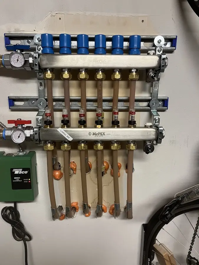 Plumber performing Leak Detection at a residential property in Tulpehocken